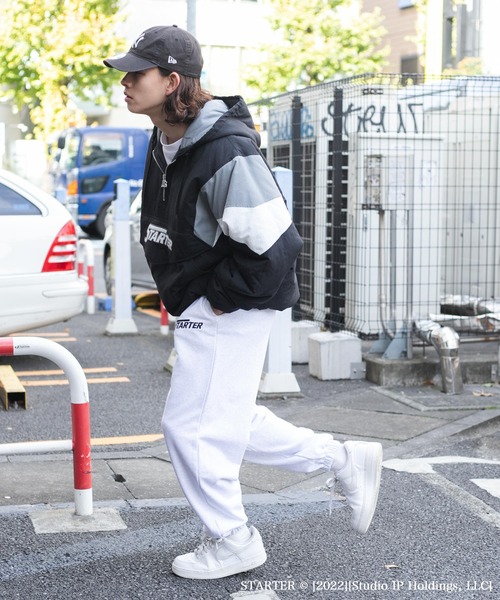 STARTER（スターター）の「∴WEGO/STARTER別注ワッペンスウェットパンツ（スウェットパンツ・メンズ・グレー系その他・LARGE/MEDIUM）」の19枚目の写真