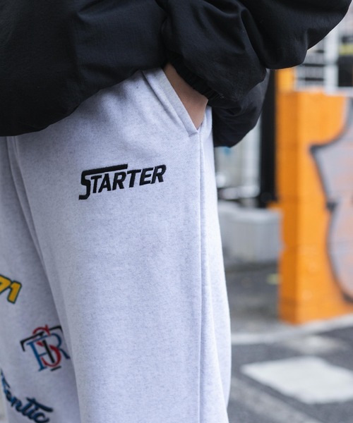 STARTER（スターター）の「∴WEGO/STARTER別注ワッペンスウェットパンツ（スウェットパンツ・メンズ・グレー系その他・LARGE/MEDIUM）」の17枚目の写真