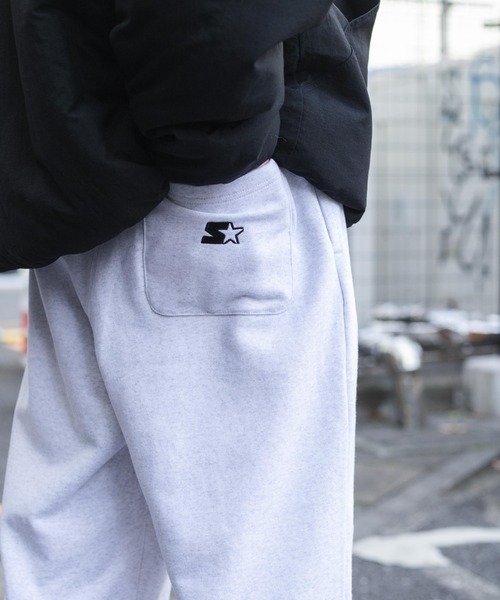 STARTER（スターター）の「∴WEGO/STARTER別注ワッペンスウェットパンツ（スウェットパンツ・メンズ・グレー系その他・LARGE/MEDIUM）」の15枚目の写真
