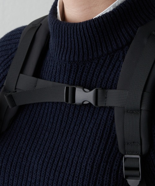 Daily russet（デイリー ラシット）の「【350gと軽量！】バイカラー リュックサック（バックパック/リュック・レディース・グレー/ブラック/カーキ/パープル・FREE）」の16枚目の写真