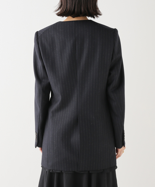 plage（プラージュ）の「Collarless Long ジャケット（ノー