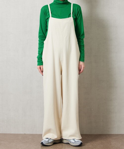 FREAK'S STORE（フリークスストア）の「【限定展開】紐デニムサロペット（サロペット/オーバーオール・レディース・ブラック/グレー/ナチュラル/ネイビー・SMALL/MEDIUM）」の8枚目の写真