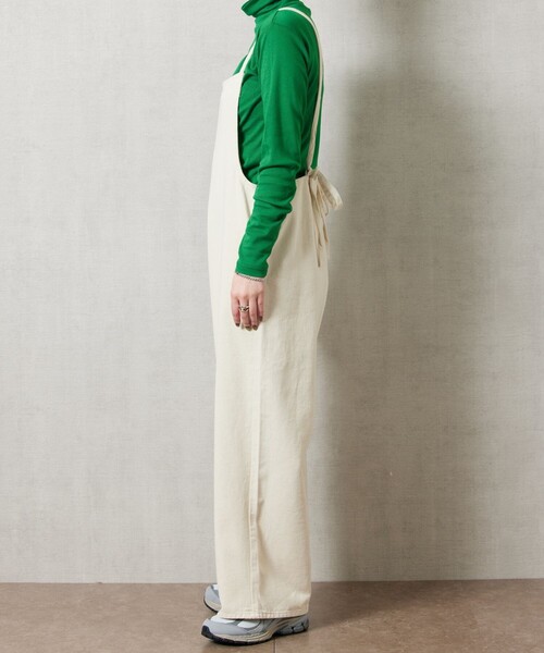 FREAK'S STORE（フリークスストア）の「【限定展開】紐デニムサロペット（サロペット/オーバーオール・レディース・ブラック/グレー/ナチュラル/ネイビー・SMALL/MEDIUM）」の9枚目の写真