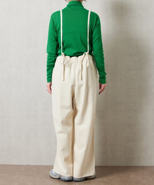 FREAK'S STORE（フリークスストア）の「【限定展開】紐デニムサロペット（サロペット/オーバーオール・レディース・ブラック/グレー/ナチュラル/ネイビー・SMALL/MEDIUM）」の10枚目の写真