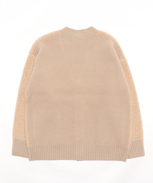 allureville（アルアバイル）の「ブークレーコンビカーディガン