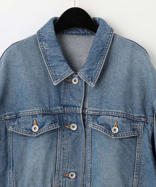 GRACE CONTINENTAL（グレースコンチネンタル）の「ボリューム袖デニムジャケット（デニムジャケット・レディース・インディゴブルー・36/38）」の11枚目の写真