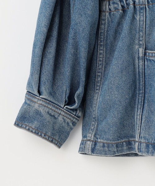 GRACE CONTINENTAL（グレースコンチネンタル）の「ボリューム袖デニムジャケット（デニムジャケット・レディース・インディゴブルー・36/38）」の12枚目の写真