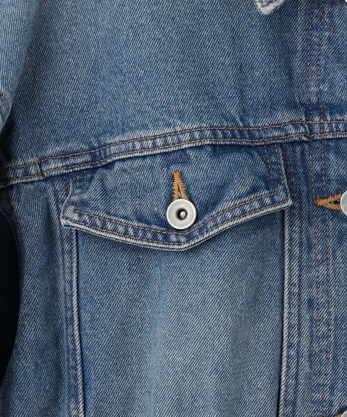 GRACE CONTINENTAL（グレースコンチネンタル）の「ボリューム袖デニムジャケット（デニムジャケット・レディース・インディゴブルー・36/38）」の14枚目の写真