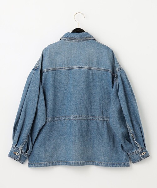 GRACE CONTINENTAL（グレースコンチネンタル）の「ボリューム袖デニムジャケット（デニムジャケット・レディース・インディゴブルー・36/38）」の16枚目の写真