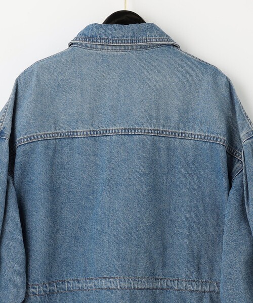 GRACE CONTINENTAL（グレースコンチネンタル）の「ボリューム袖デニムジャケット（デニムジャケット・レディース・インディゴブルー・36/38）」の17枚目の写真