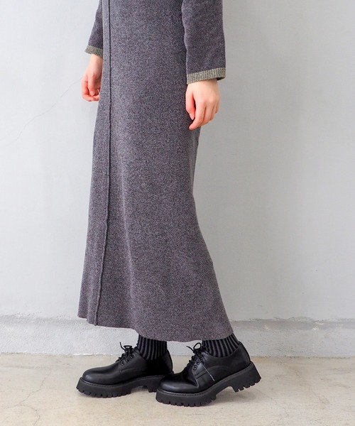 byあしながおじさん（バイアシナガオジサン）の「軽量｜厚底レースアップシューズ　8710505（ドレスシューズ・レディース・アイボリー/ライトグレー/ブラック/ブラック×レッド/ブラック×ピンク/シルバー・S/L/M/LL）」の21枚目の写真