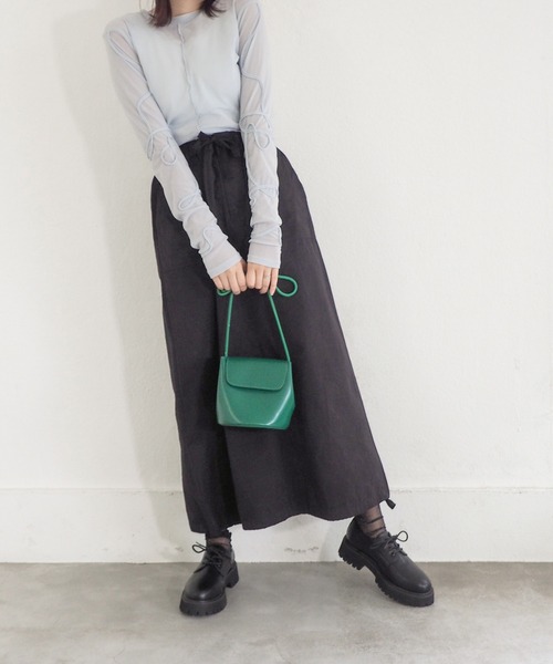 byあしながおじさん（バイアシナガオジサン）の「軽量｜厚底レースアップシューズ　8710505（ドレスシューズ・レディース・アイボリー/ライトグレー/ブラック/ブラック×レッド/ブラック×ピンク/シルバー・S/L/M/LL）」の13枚目の写真