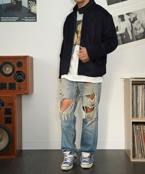 bukht(ブフト)の「【bukht ブフト】HARRINGTON JACKETハリントンジャケット(ブルゾン・メンズ・オリーブ/ダークグリーン/ネイビー・2/3/MEDIUM)」の6枚目の写真