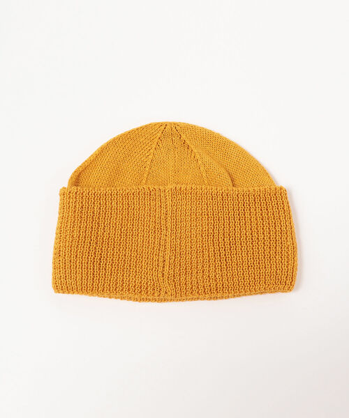 BEAMS(ビームス)の「BEAMS / リネン ワッチキャップ(ニットキャップ/ビーニー・メンズ・ブラック/イエロー/グリーン系その他2・ONE SIZE)」の13枚目の写真