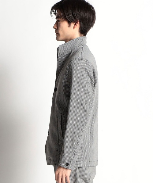 HIDEAWAYS NICOLE（ハイダウェイニコル）の「ハニカムドビーストレッチジャケット（その他アウター・メンズ・オフホワイト/ブラック/ライトグレー/ネイビー・MEDIUM/LARGE/X-LARGE）」の16枚目の写真