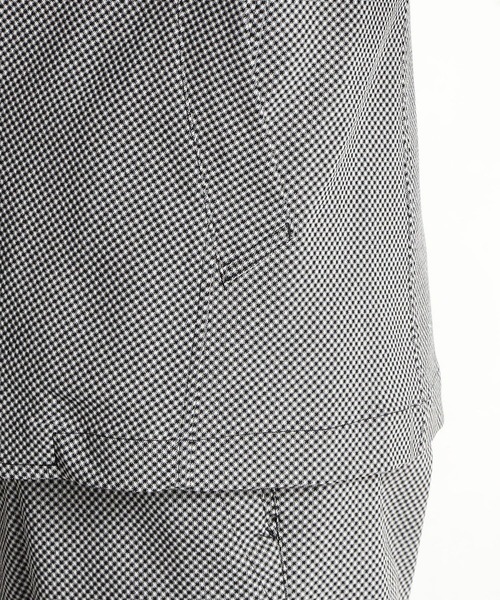 HIDEAWAYS NICOLE（ハイダウェイニコル）の「ハニカムドビーストレッチジャケット（その他アウター・メンズ・オフホワイト/ブラック/ライトグレー/ネイビー・MEDIUM/LARGE/X-LARGE）」の13枚目の写真