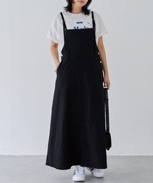 LAVEANGE | ストレッチコットンジャンスカ(ジャンパースカート)