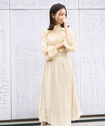 NATURAL BEAUTY BASIC | ツーピッチプリーツスカート(スカート)