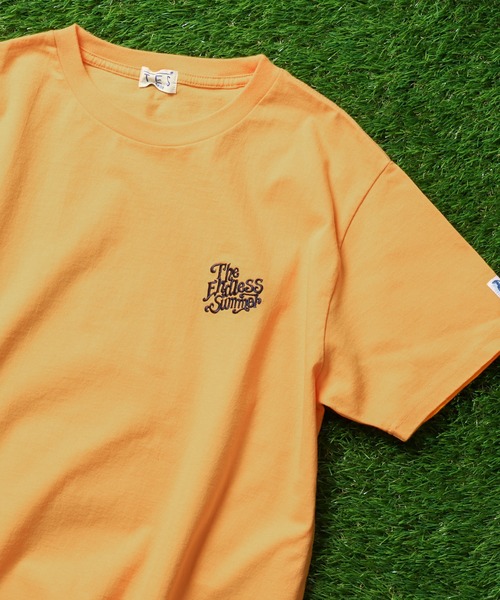 The Endless Summer（エンドレスサマー）の「The Endless Summer COLOR EMB T-SHIRT / Tシャツ（Tシャツ/カットソー・メンズ・ホワイト/ブルー/グリーン/ピンク/イエロー/ブラック・X-LARGE/MEDIUM/LARGE/SMALL）」の5枚目の写真