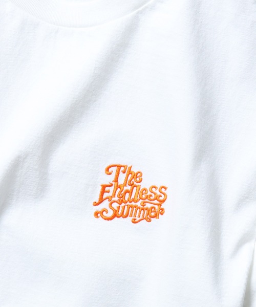 The Endless Summer（エンドレスサマー）の「The Endless Summer COLOR EMB T-SHIRT / Tシャツ（Tシャツ/カットソー・メンズ・ホワイト/ブルー/グリーン/ピンク/イエロー/ブラック・X-LARGE/MEDIUM/LARGE/SMALL）」の7枚目の写真