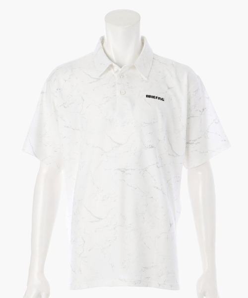 ブリーフィングゴルフシャツTIE DYE SHIRT RELAXED FIT