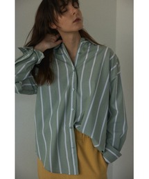 BLACK BY MOUSSY | switching collar shirt（スウィッチングカラーシャツ）(シャツ/ブラウス)