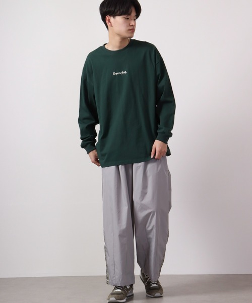 ATELANE(アテレーン)の「ATELANE ルーズシルエットレースクィーン刺繍ロングスリーブTEE(Tシャツ/カットソー・メンズ・グリーン/ブラック/ホワイト・M/L)」の18枚目の写真