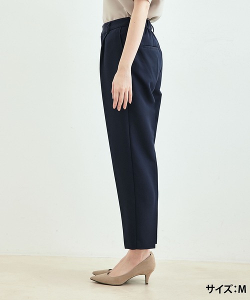 Jayro(ジャイロ)の「【セットアップ対応】2WAYストレッチ1タックテーパードパンツ(その他パンツ・レディース・ブラック/グレー系その他/ネイビー・L/M/S)」の17枚目の写真