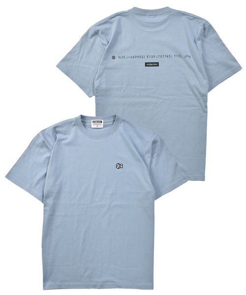 DOUBLE STEAL（ダブルスティール）の「ボーンパッチ Tシャツ（Tシャツ/カットソー・メンズ・サックスブルー/ホワイト/ブラック/グレー・X-LARGE/MEDIUM/LARGE）」の4枚目の写真