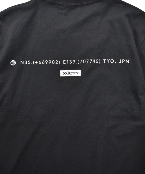 DOUBLE STEAL（ダブルスティール）の「ボーンパッチ Tシャツ（Tシャツ/カットソー・メンズ・サックスブルー/ホワイト/ブラック/グレー・X-LARGE/MEDIUM/LARGE）」の7枚目の写真