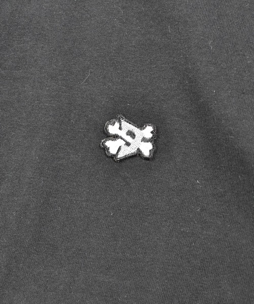 DOUBLE STEAL（ダブルスティール）の「ボーンパッチ Tシャツ（Tシャツ/カットソー・メンズ・サックスブルー/ホワイト/ブラック/グレー・X-LARGE/MEDIUM/LARGE）」の8枚目の写真