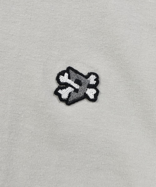 DOUBLE STEAL（ダブルスティール）の「ボーンパッチ Tシャツ（Tシャツ/カットソー・メンズ・サックスブルー/ホワイト/ブラック/グレー・X-LARGE/MEDIUM/LARGE）」の14枚目の写真