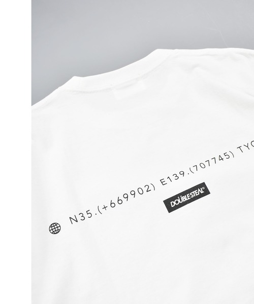 DOUBLE STEAL（ダブルスティール）の「ボーンパッチ Tシャツ（Tシャツ/カットソー・メンズ・サックスブルー/ホワイト/ブラック/グレー・X-LARGE/MEDIUM/LARGE）」の16枚目の写真