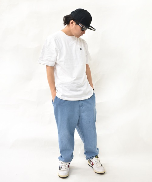 DOUBLE STEAL（ダブルスティール）の「ボーンパッチ Tシャツ（Tシャツ/カットソー・メンズ・サックスブルー/ホワイト/ブラック/グレー・X-LARGE/MEDIUM/LARGE）」の19枚目の写真