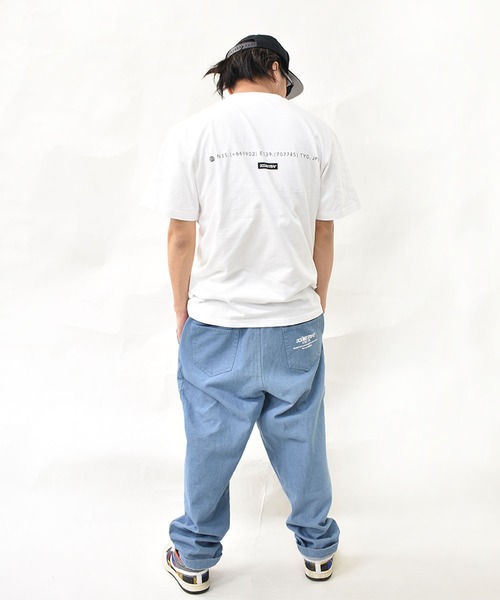 DOUBLE STEAL（ダブルスティール）の「ボーンパッチ Tシャツ（Tシャツ/カットソー・メンズ・サックスブルー/ホワイト/ブラック/グレー・X-LARGE/MEDIUM/LARGE）」の21枚目の写真