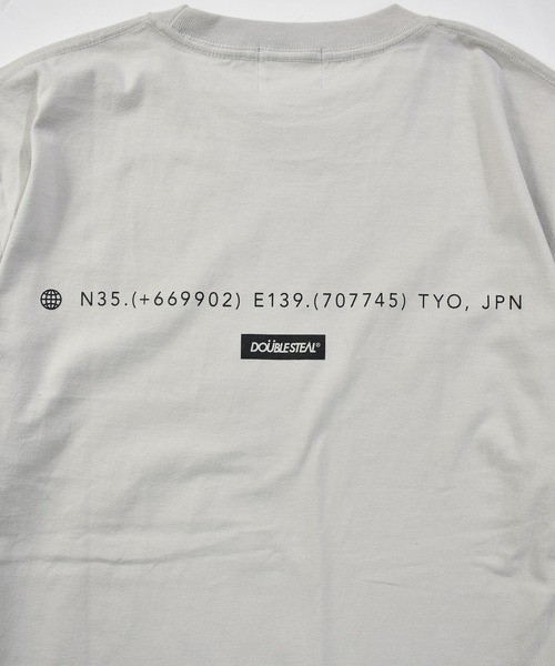 DOUBLE STEAL（ダブルスティール）の「ボーンパッチ Tシャツ（Tシャツ/カットソー・メンズ・サックスブルー/ホワイト/ブラック/グレー・X-LARGE/MEDIUM/LARGE）」の17枚目の写真