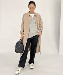 AP STUDIO | SCENTOF コットンライトコート(ステンカラーコート)