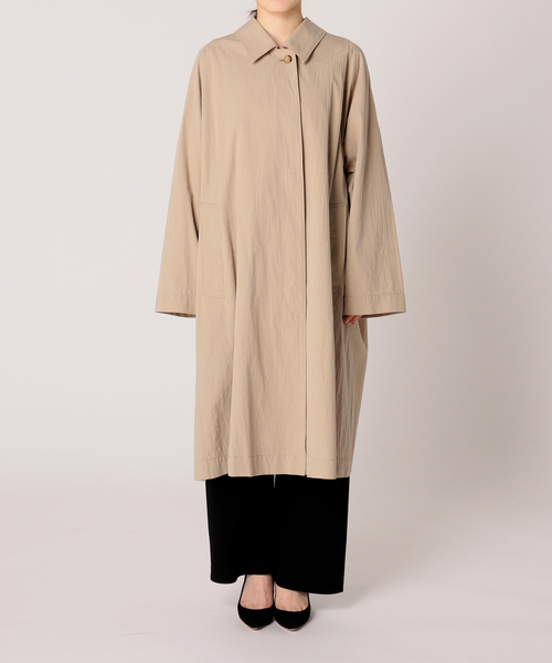 AP STUDIO（エーピーストゥディオ）の「SCENTOF コットンライトコート（ステンカラーコート・レディース・ベージュ・FREE）」の10枚目の写真