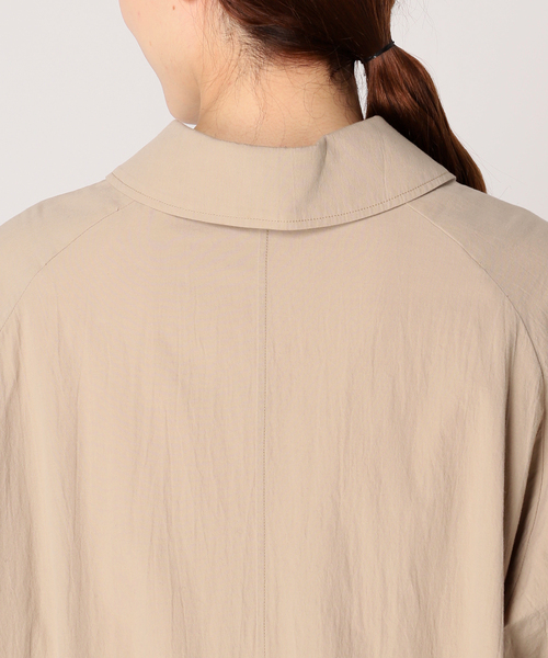 AP STUDIO（エーピーストゥディオ）の「SCENTOF コットンライトコート（ステンカラーコート・レディース・ベージュ・FREE）」の5枚目の写真