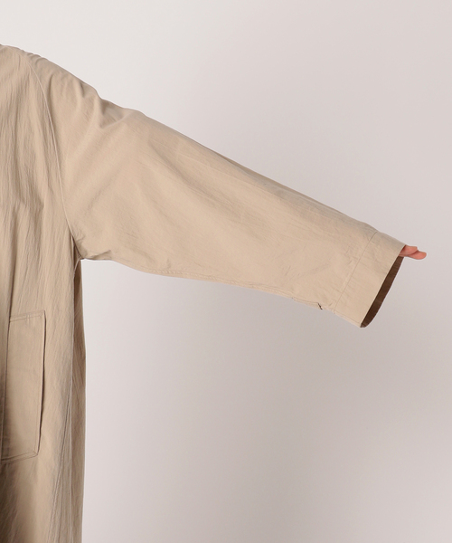 AP STUDIO（エーピーストゥディオ）の「SCENTOF コットンライトコート（ステンカラーコート・レディース・ベージュ・FREE）」の8枚目の写真