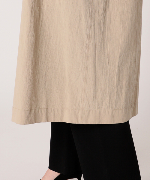 AP STUDIO（エーピーストゥディオ）の「SCENTOF コットンライトコート（ステンカラーコート・レディース・ベージュ・FREE）」の3枚目の写真