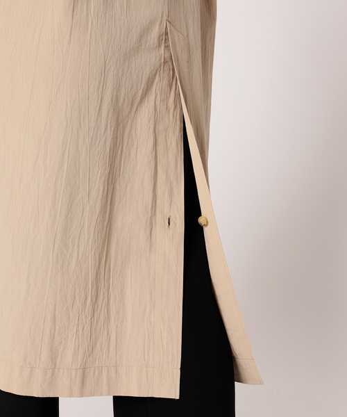 AP STUDIO（エーピーストゥディオ）の「SCENTOF コットンライトコート（ステンカラーコート・レディース・ベージュ・FREE）」の14枚目の写真