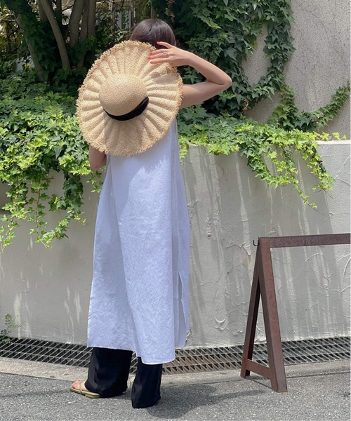 Isn't She?(イズントシー)の「サマーカラースリーブレスワンピース(ワンピース・レディース・ホワイト・FREE)」の13枚目の写真