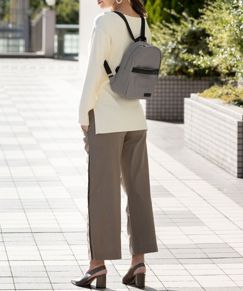 SweetMommy(スウィートマミー)の「4WAYマザーズバッグ (12L) 【CUBE】(マザーズバッグ・レディース・ブラック/グレイッシュベージュ/グレー/ラベンダー/ピンク・FREE)」の6枚目の写真