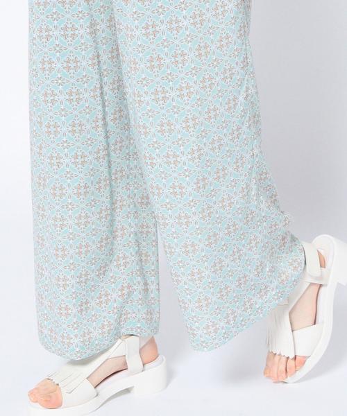 Another Edition(アナザーエディション)の「プリントイージーパンツ/ AEBC PRT EASY WID PT◆(その他パンツ・レディース・オフホワイト/ライム・フリー)」の16枚目の写真