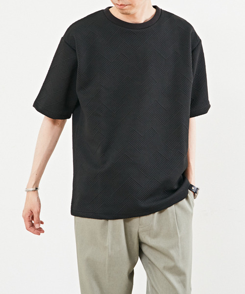 【MASTER FRAME】ブリスタージャガードTシャツ（Tシャツ/カットソー）｜MASTER FRAME（マスターフレーム ）