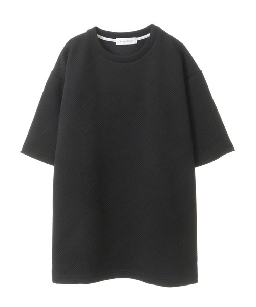 MASTER FRAME(マスターフレーム )の「【MASTER FRAME】ブリスタージャガードTシャツ(Tシャツ/カットソー・メンズ・ベージュ/ブラック/ホワイト・4/3/2)」の5枚目の写真