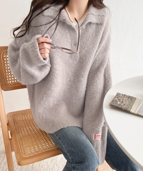 セール】《Javaジャバコラボ》ふわモコでほっこり気分 起毛ハーフ