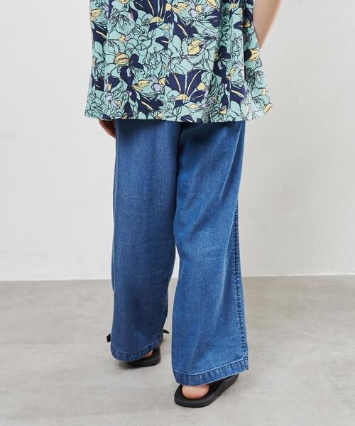 coen（コーエン）の「ライトデニムストレートパンツ（デニムパンツ・キッズ・ネイビー・150/100/120/140/130/110）」の7枚目の写真