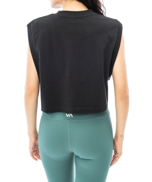 RVCA(ルーカ)の「RVCA レディース ARCHED RVCA TANKTOP タンクトップ【2023年夏モデル】/ルーカ(タンクトップ・レディース・ブラック/ホワイト/ブルー・MEDIUM/LARGE/SMALL)」の10枚目の写真